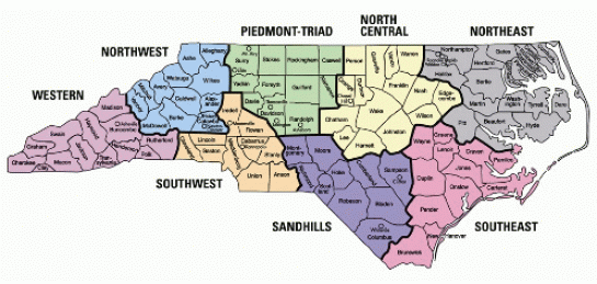 NC district map